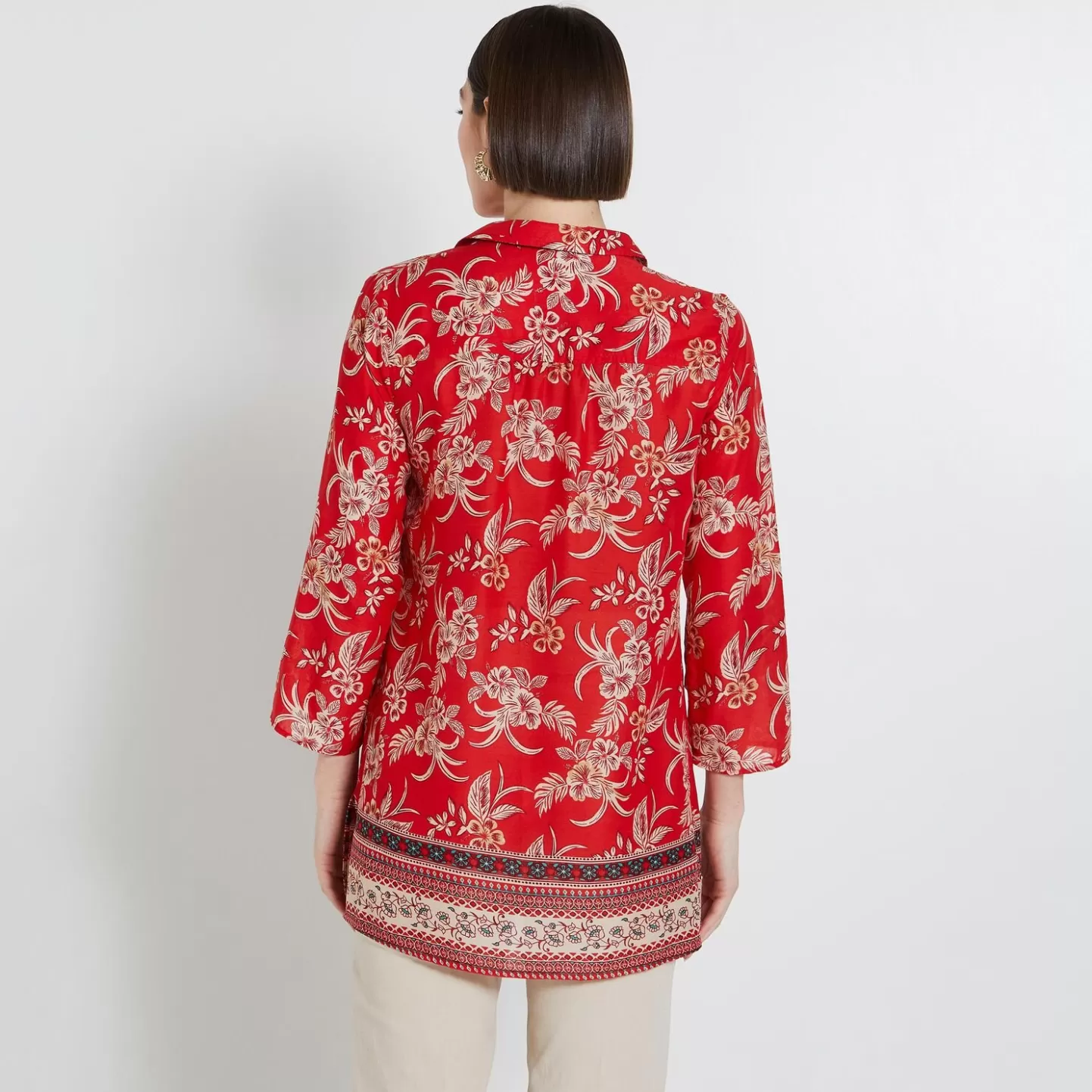 Grain de Malice Tunique Imprimée Femme- Chemisiers & Blouses
