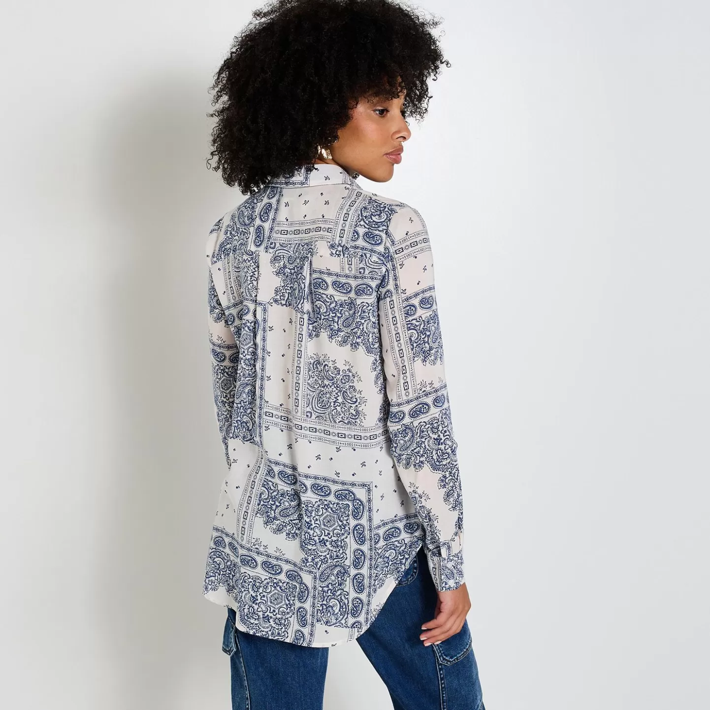 Grain de Malice Tunique Imprimée Femme- Chemisiers & Blouses