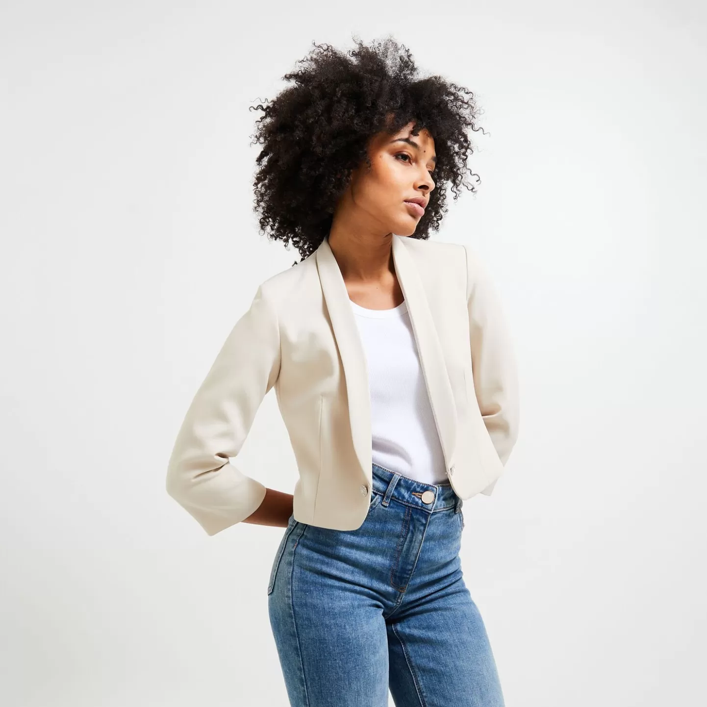 Grain de Malice Veste Blazer Femme- Vestes & Blousons