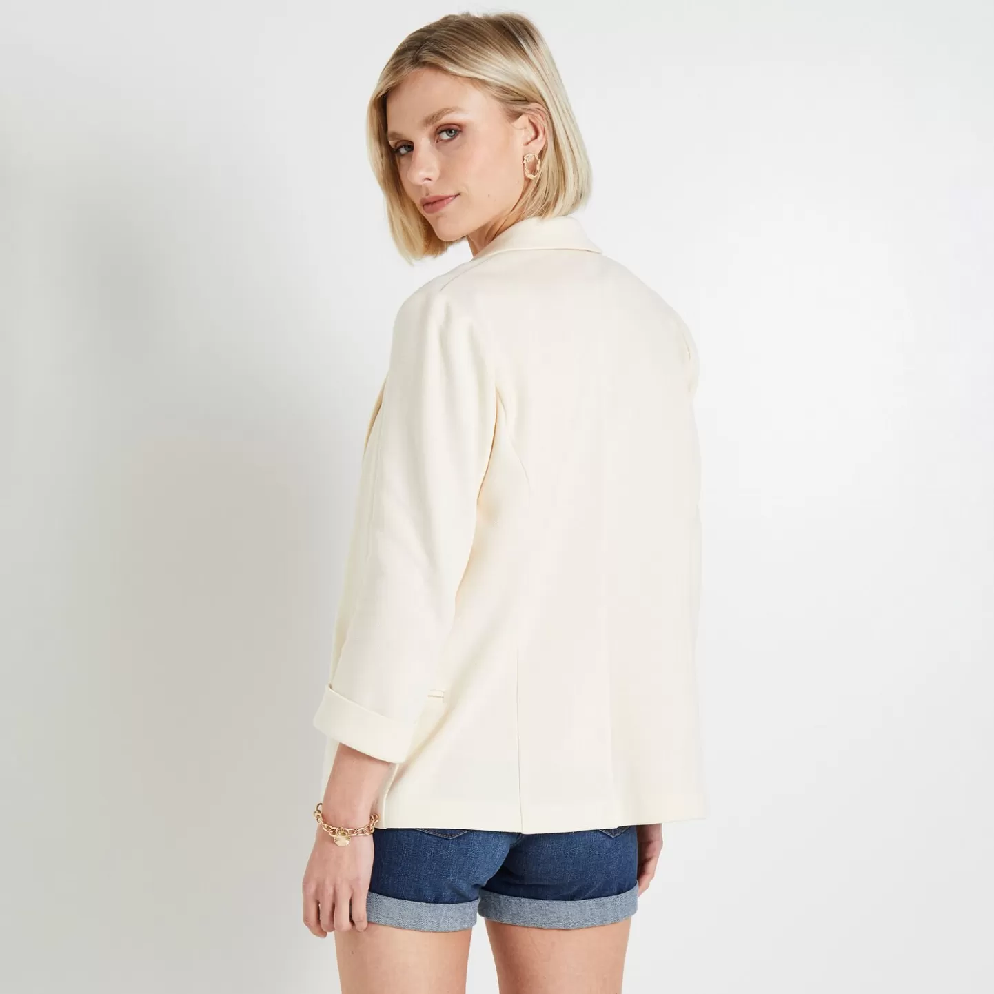 Grain de Malice Veste Blazer Femme- Vestes & Blousons