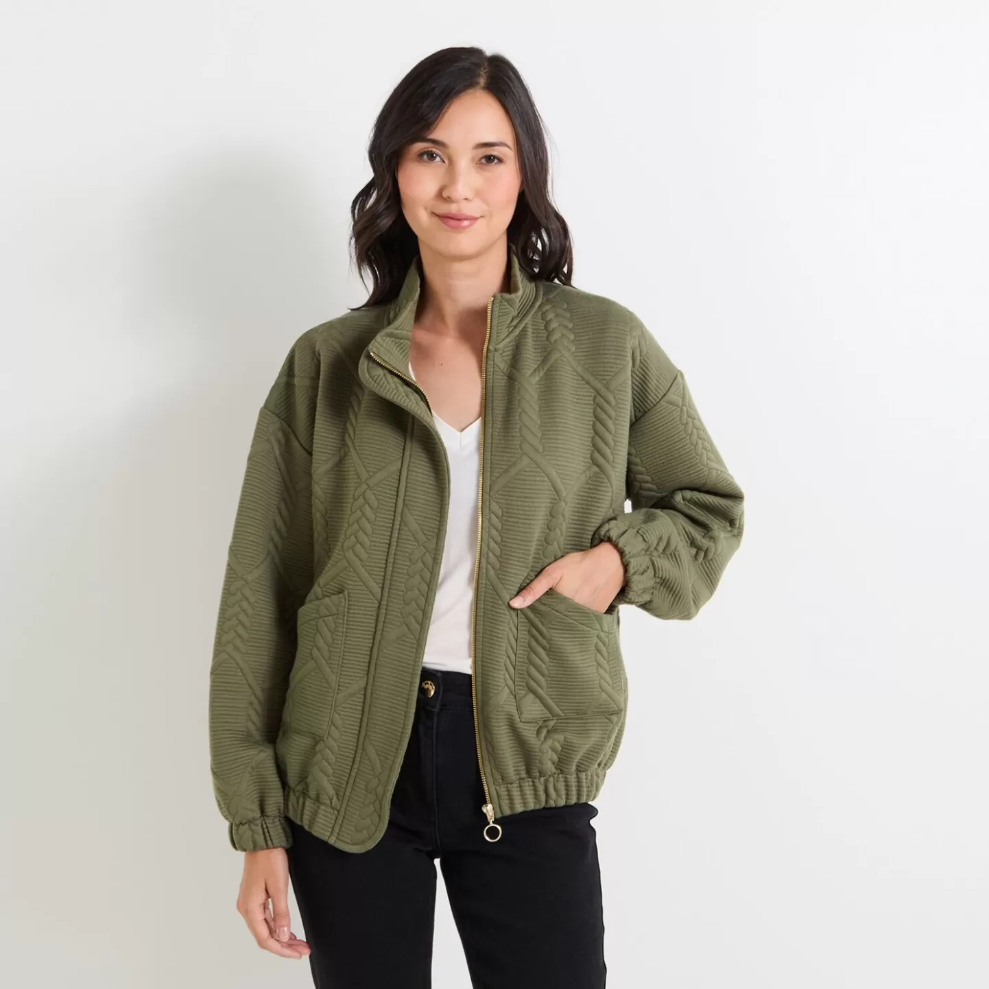 Grain de Malice Veste Bomber Femme- Vestes & Blousons