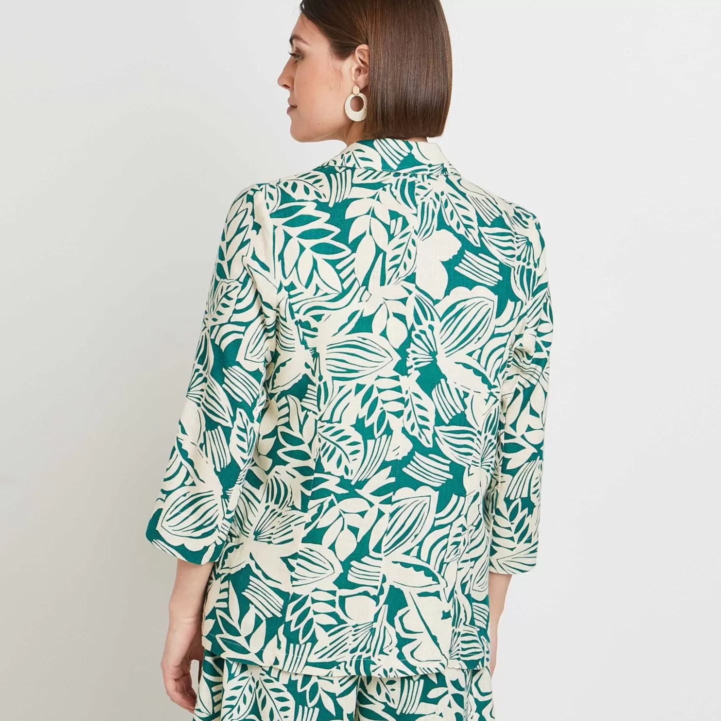Grain de Malice Veste Fluide Imprimée Femme- Vestes & Blousons