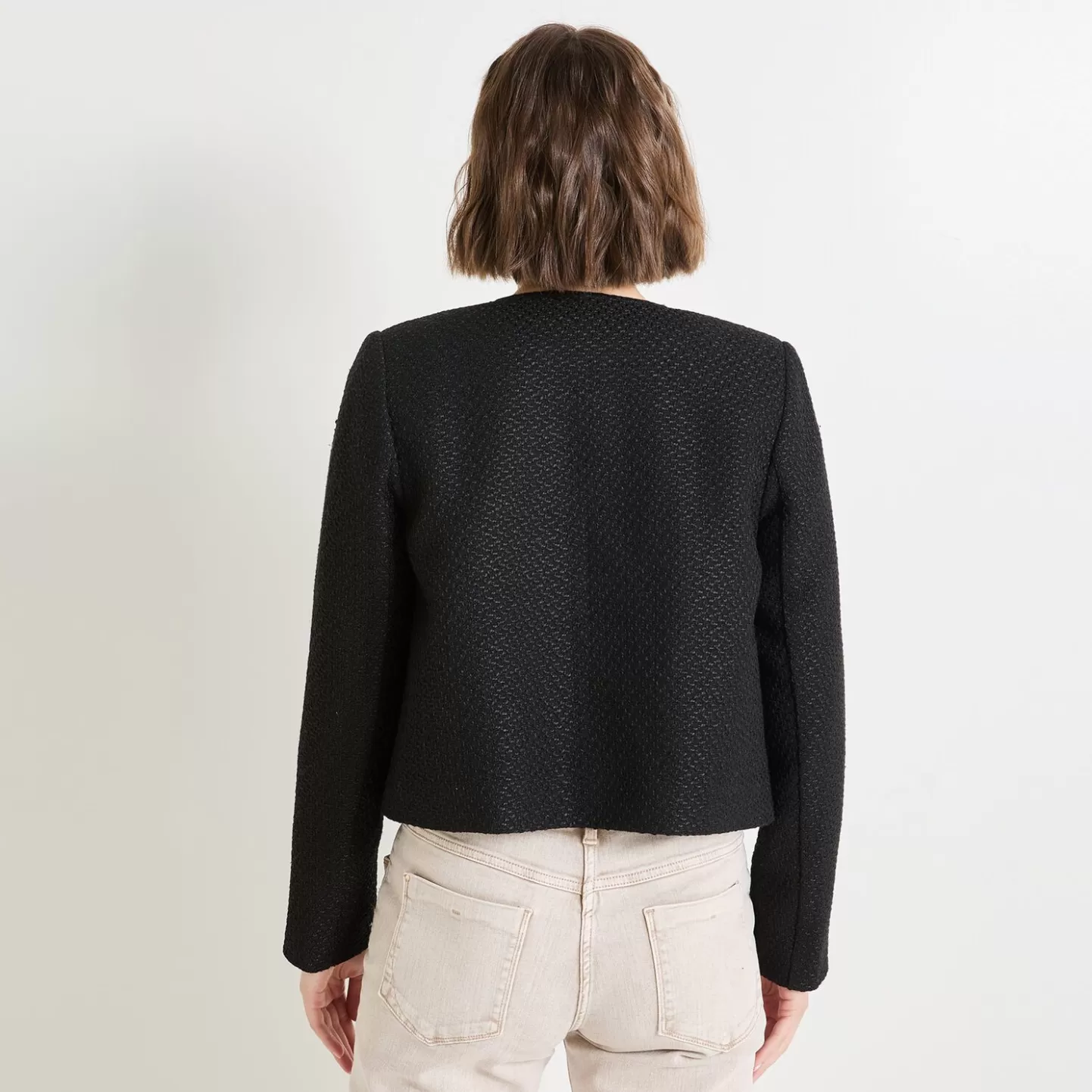 Grain de Malice Veste Tweed Femme- Vestes & Blousons